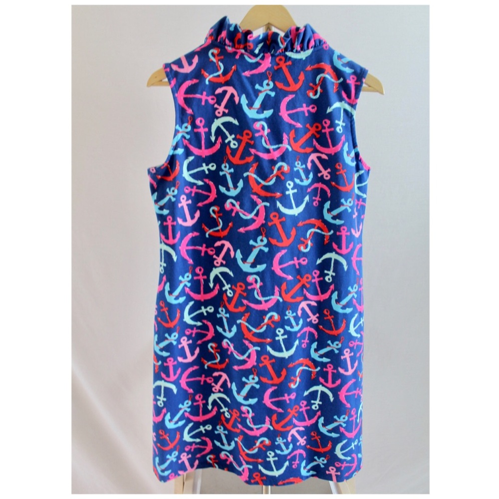 Haley & the Hound Anchors Kenzie Dress USA Medium - Picture 8 of 9